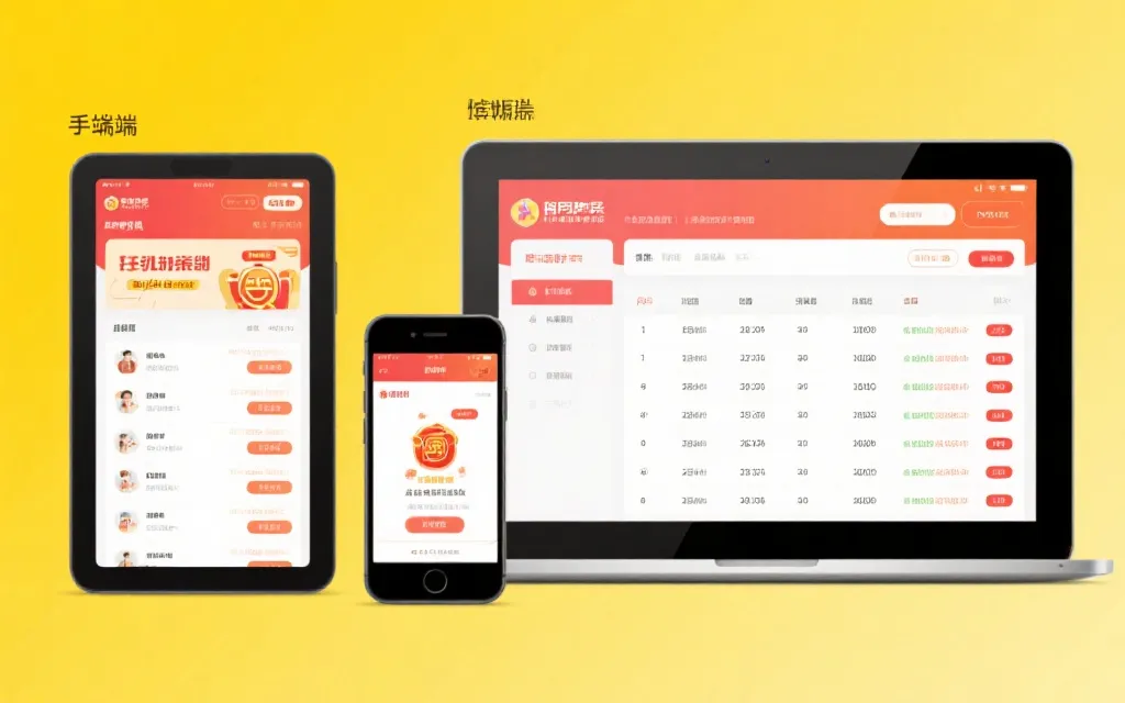 多端适配的数据展示界面